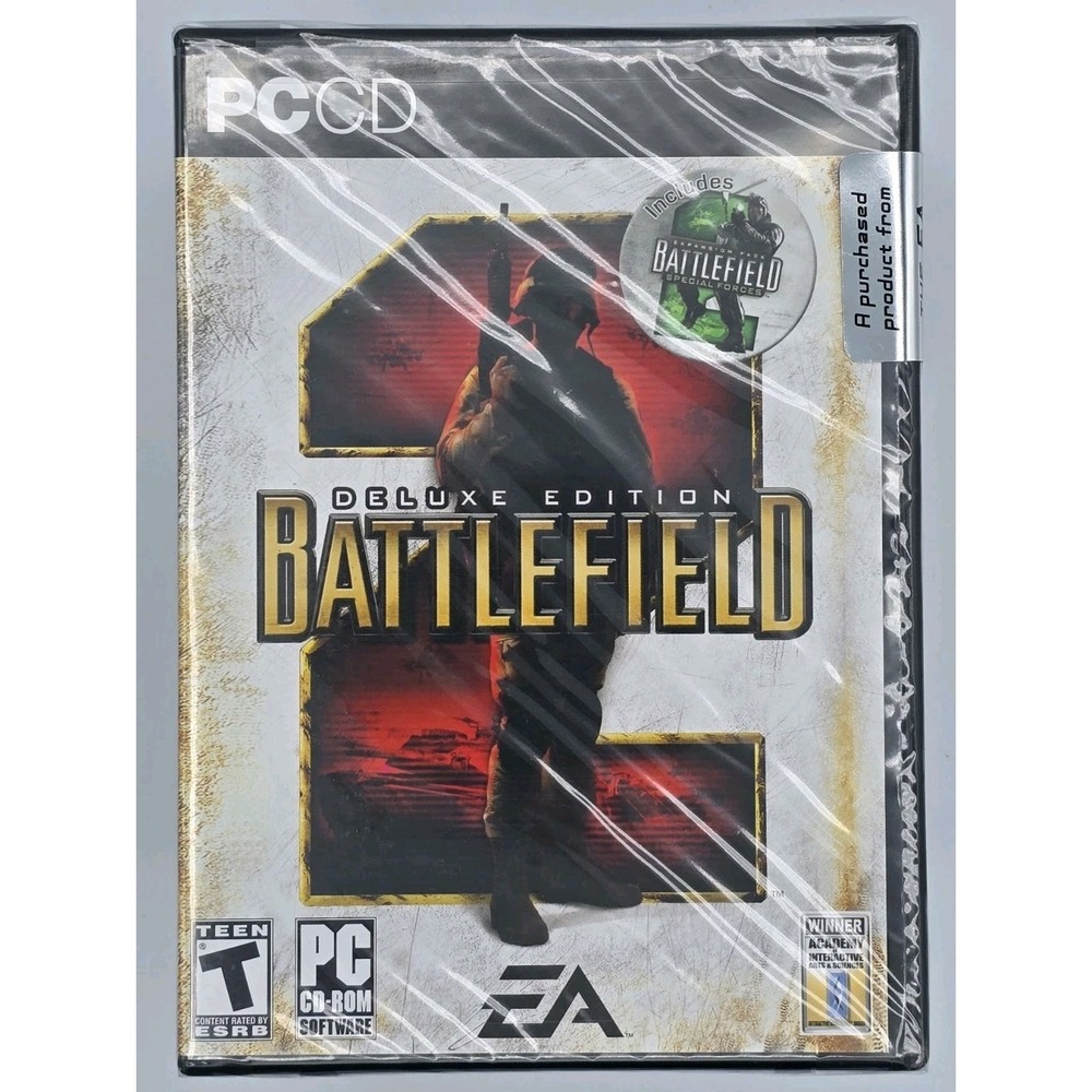 Battlefield 2 Deluxe Edition (PC, 2005) Brand New Sealed